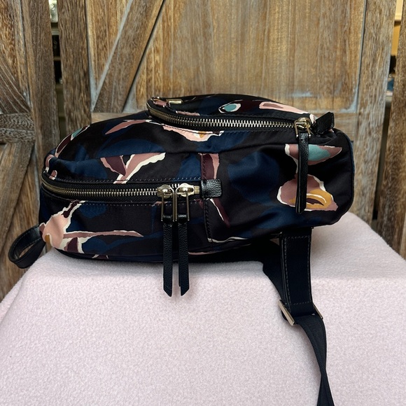 Kate Spade Backpack Dawn Paper Rose Floral - Picture 4 of 12